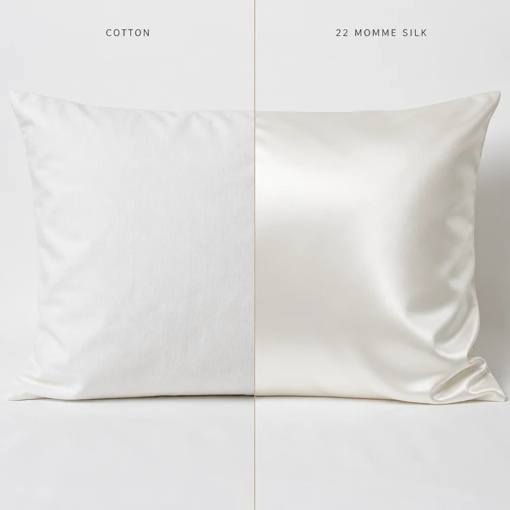 Cotton And Silk Surface Comparison