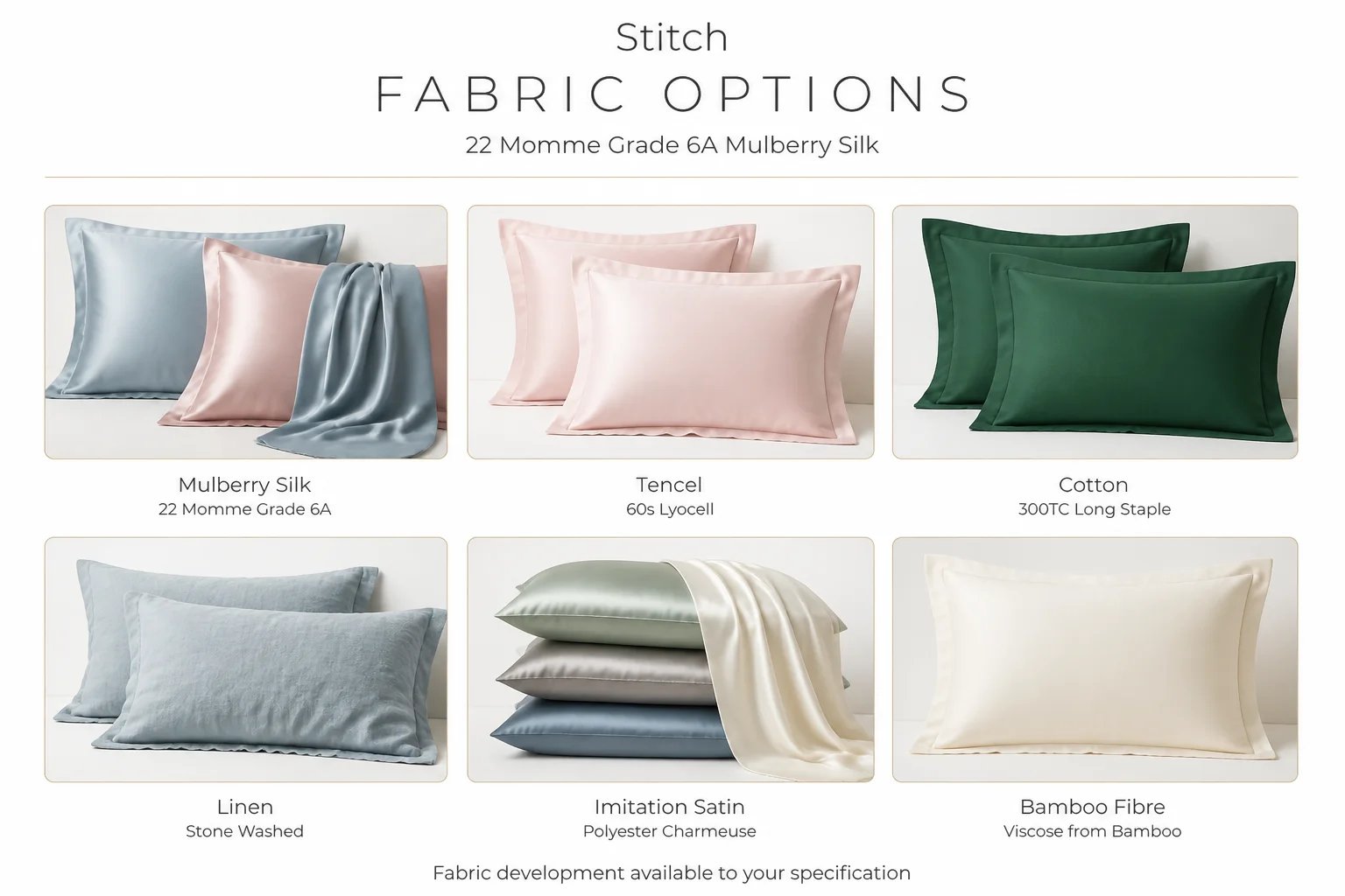 Material And Price-Tier Options