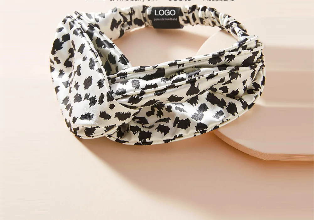 Printed Silk Headband