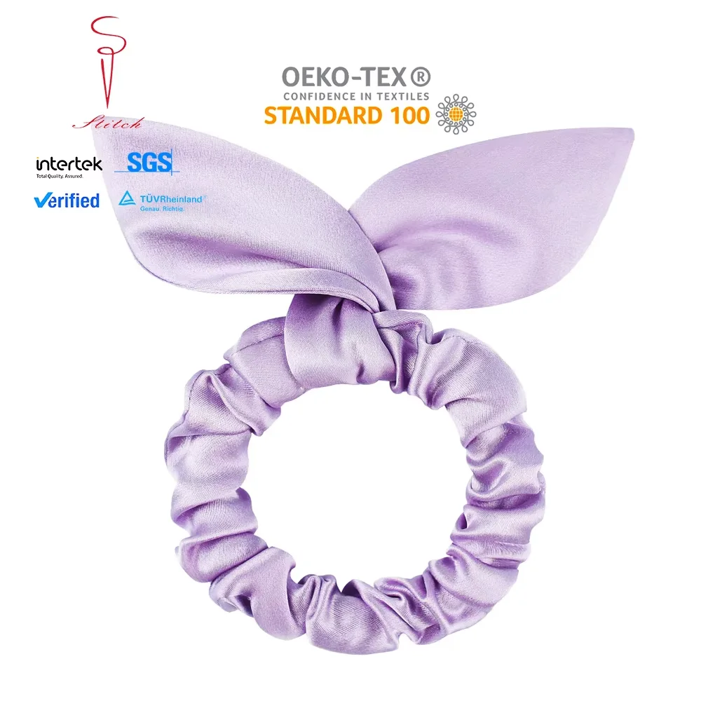 Bunny-Ear Scrunchies