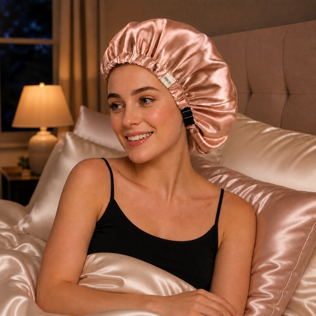 Wide-Band Bonnet silk bonnet structure
