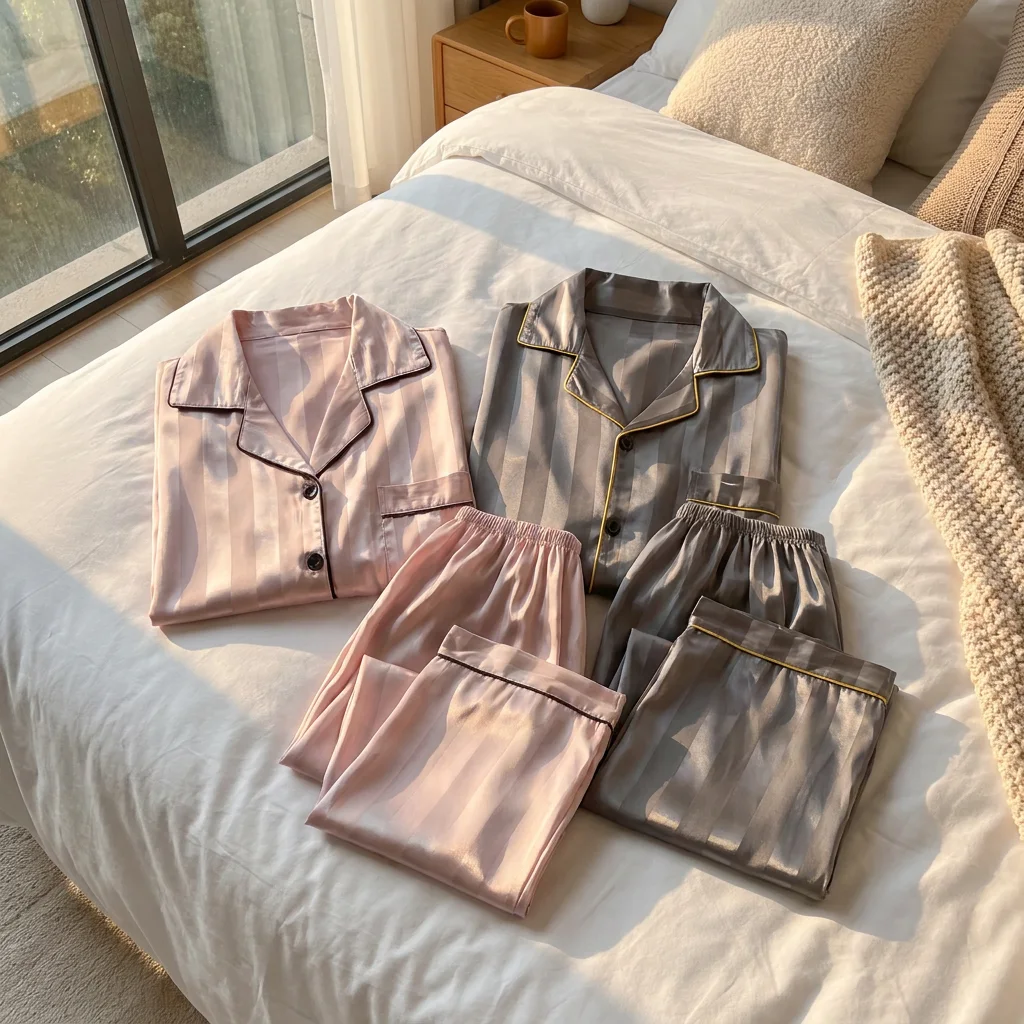 Custom Women's Silk Pajama Set