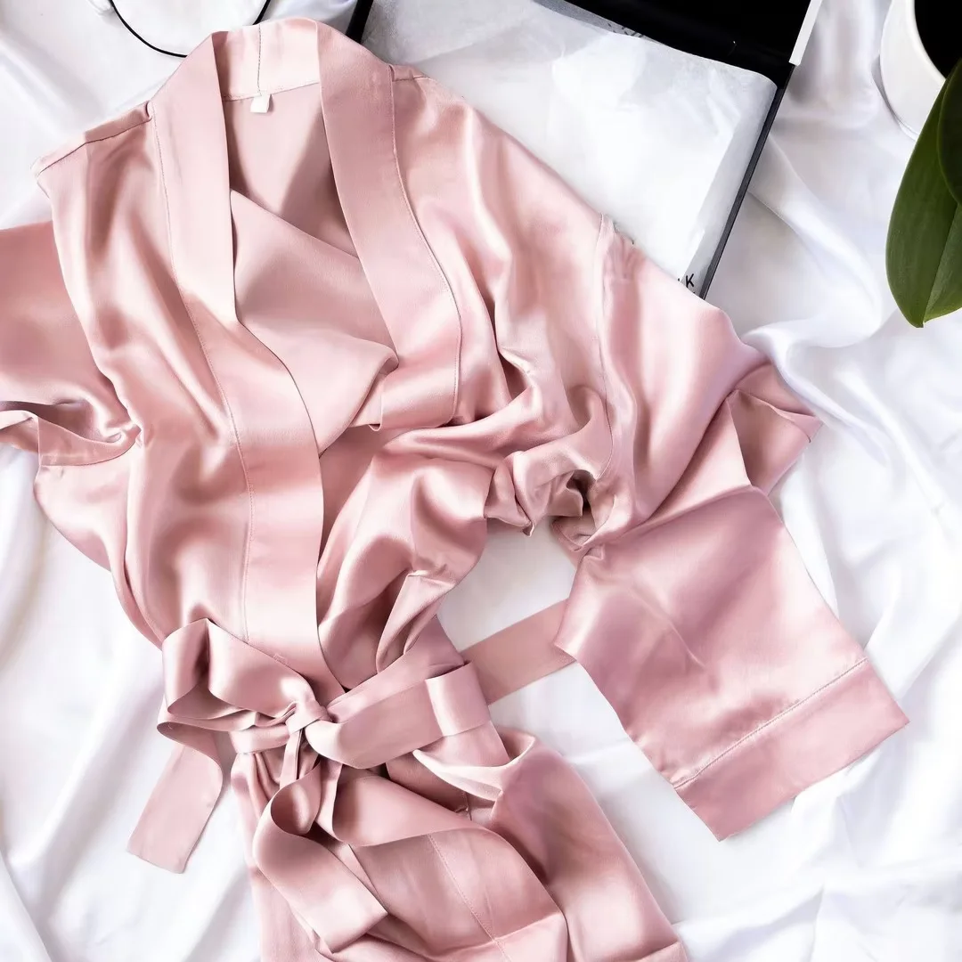 Custom Silk Robe