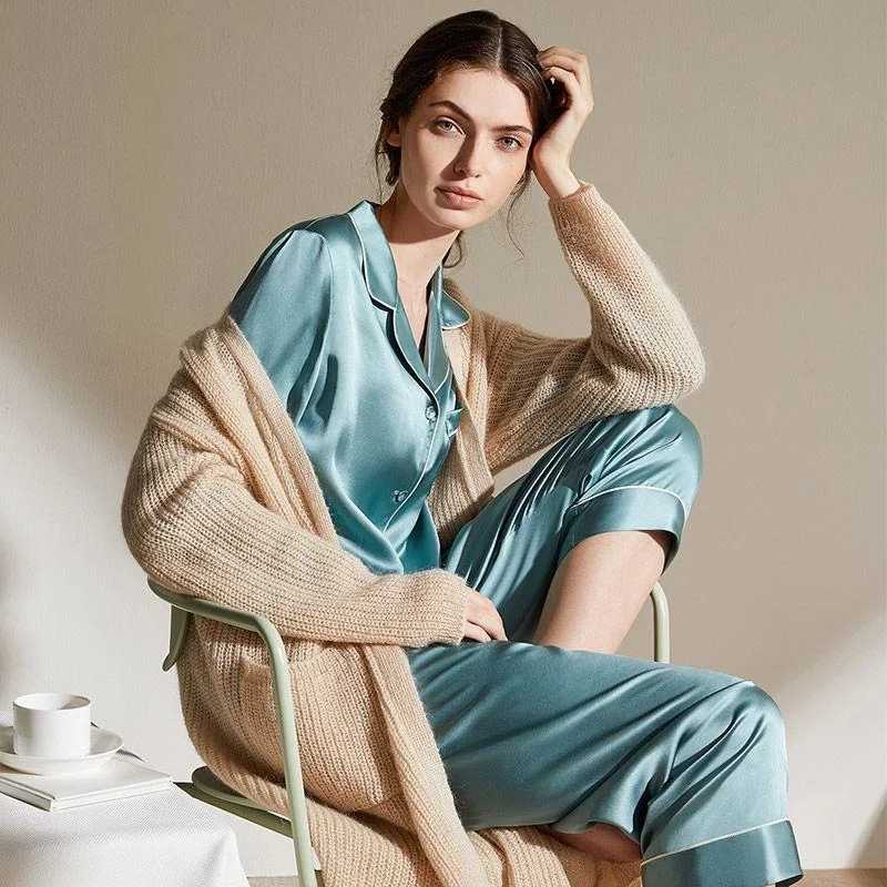 Silk sleepwear