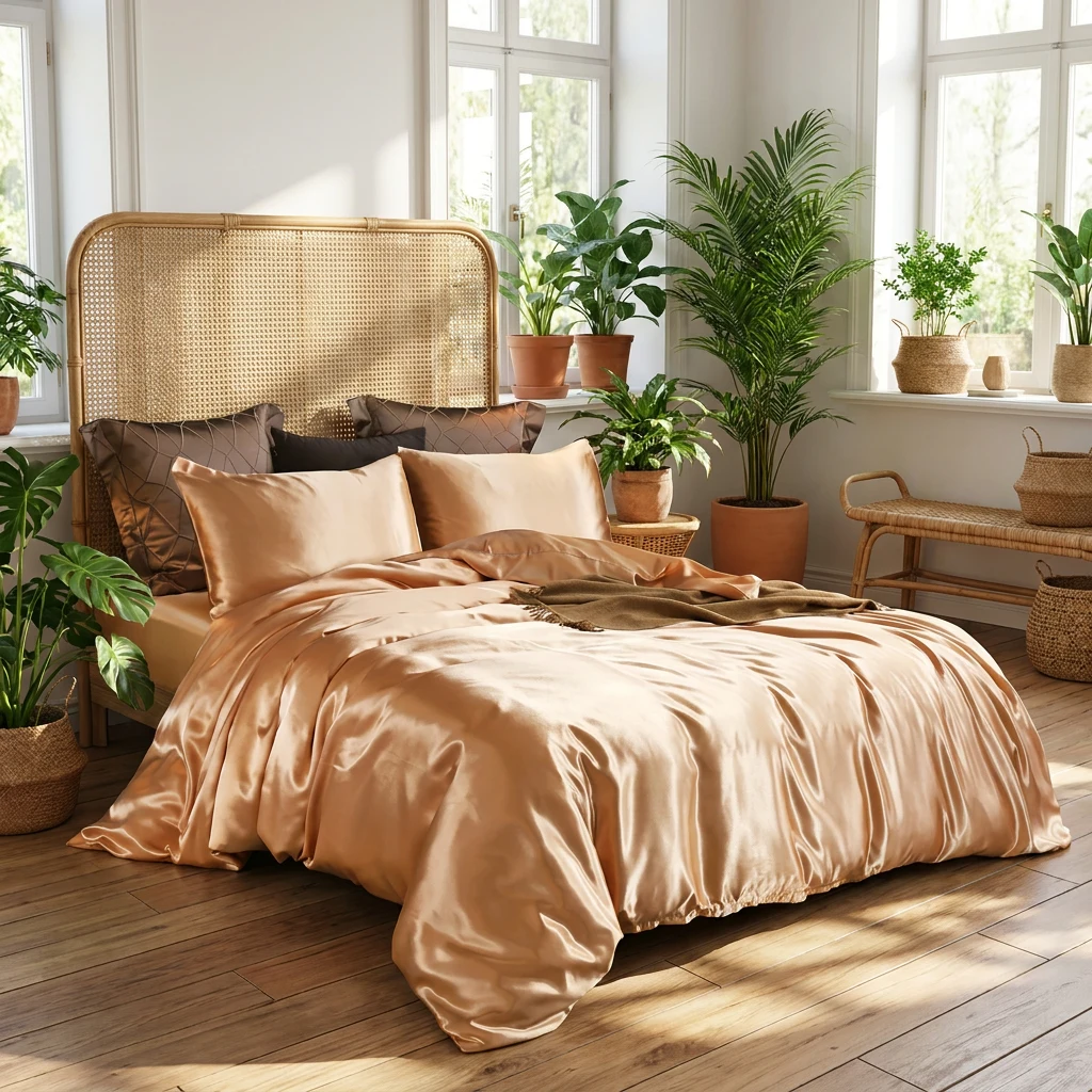 Custom Silk Bedding