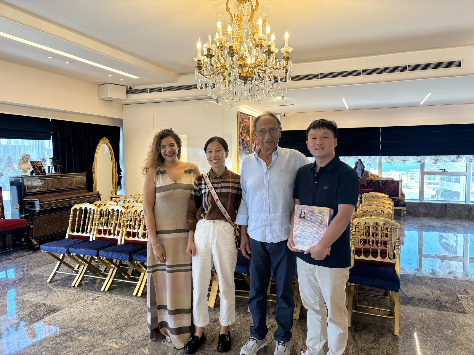 Stitch Silk team and customer meeting 2